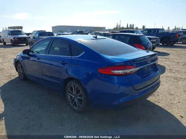 3FA6P0HDXHR172504 — 2017 Ford Fusion, фото 3 с аукциона IAAI 29.09.2026, Передняя часть слева