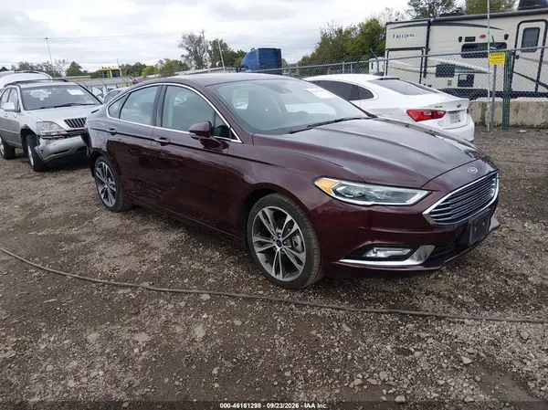 3FA6P0K97HR213336 — 2017 Ford Fusion, Задняя часть (Rear), фото до ремонта