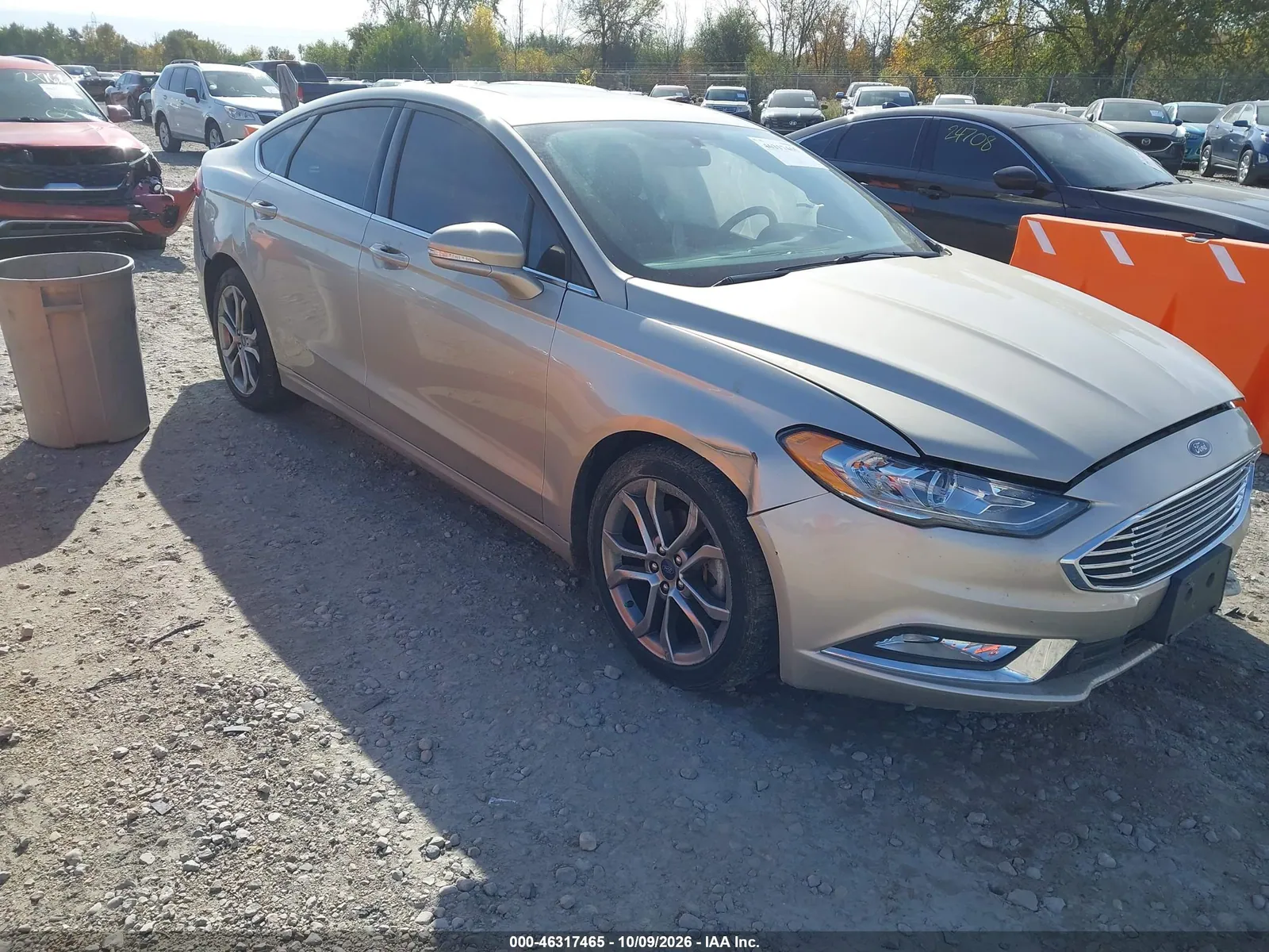 2017 Ford Fusion Se VIN 3FA6P0HD7HR176297 фото 2