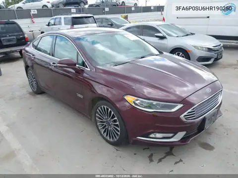 3FA6P0SU6HR190250 — 2017 Ford Fusion, Задняя часть, фото до ремонта