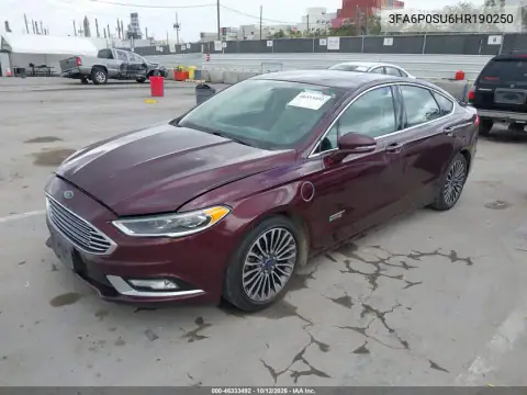 3FA6P0SU6HR190250 — 2017 Ford Fusion, фото 3 с аукциона IAAI, Задняя часть