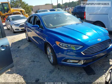 3FA6P0PU1HR160825 — 2017 Ford Fusion, Передняя часть, фото до ремонта