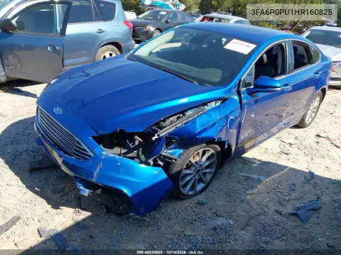 3FA6P0PU1HR160825 — 2017 Ford Fusion, фото 2 с аукциона IAAI, Передняя часть