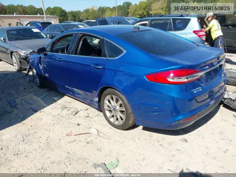 3FA6P0PU1HR160825 — 2017 Ford Fusion, фото 3 с аукциона IAAI, Передняя часть