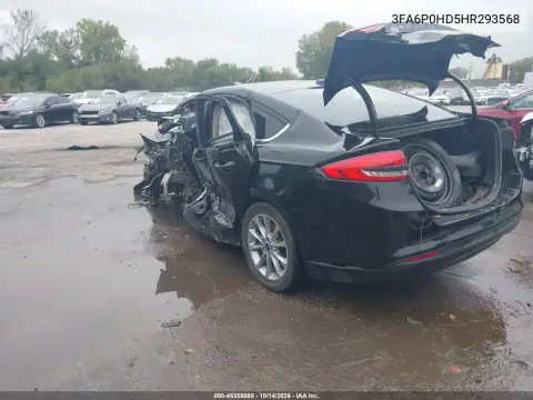3FA6P0HD5HR293568 — 2017 Ford Fusion, фото 3 с аукциона IAAI, Левый бок