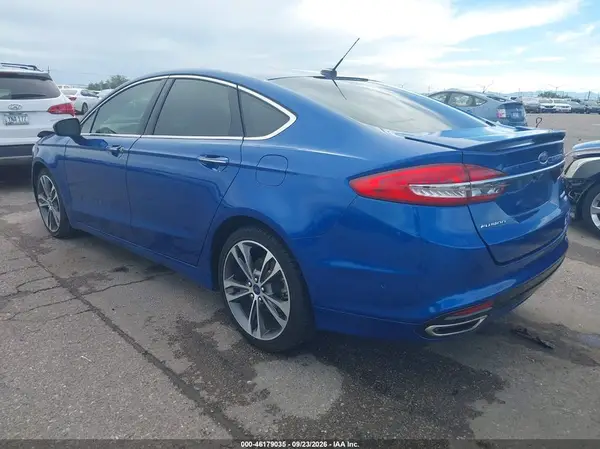 3FA6P0D91JR118578 — 2018 Ford Fusion, фото 3 с аукциона IAAI, Передняя часть справа
