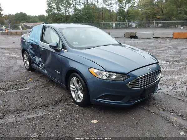 3FA6P0LU5JR119643 — 2018 Ford Fusion, LEFT & RIGHT SIDE, фото до ремонта