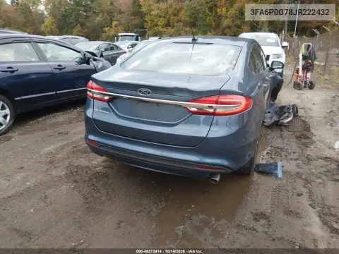 3FA6P0G78JR222432 — 2018 Ford Fusion, фото 5 с аукциона IAAI, Передняя часть