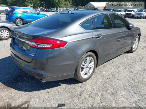 2018 Ford Fusion Se VIN 3FA6P0HD9JR164772 фото 5