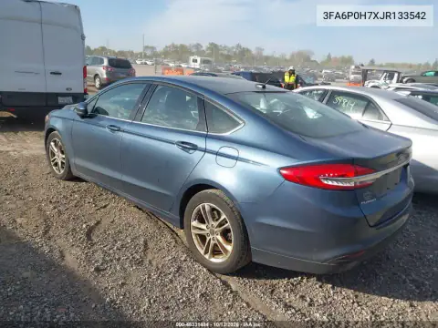 2018 Ford Fusion Se VIN 3FA6P0H7XJR133542 фото 4