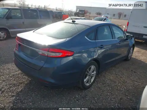 2018 Ford Fusion Se VIN 3FA6P0H7XJR133542 фото 5