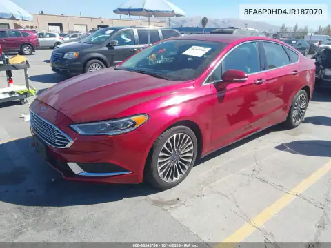 3FA6P0HD4JR187070 — 2018 Ford Fusion, фото 3 с аукциона IAAI, Правый бок
