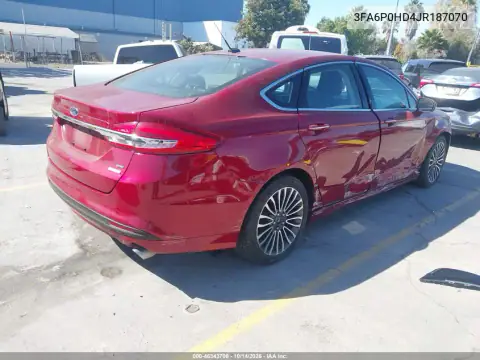 3FA6P0HD4JR187070 — 2018 Ford Fusion, фото 5 с аукциона IAAI, Правый бок