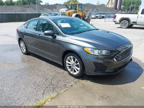 3FA6P0LU5KR226967 — 2019 Ford Fusion, Передняя часть (Front End), фото до ремонта