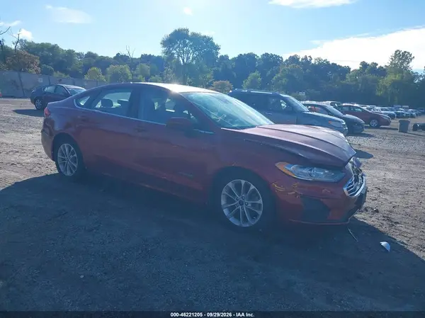 3FA6P0LUXKR101639 — 2019 Ford Fusion, Передняя часть (Front End), фото до ремонта