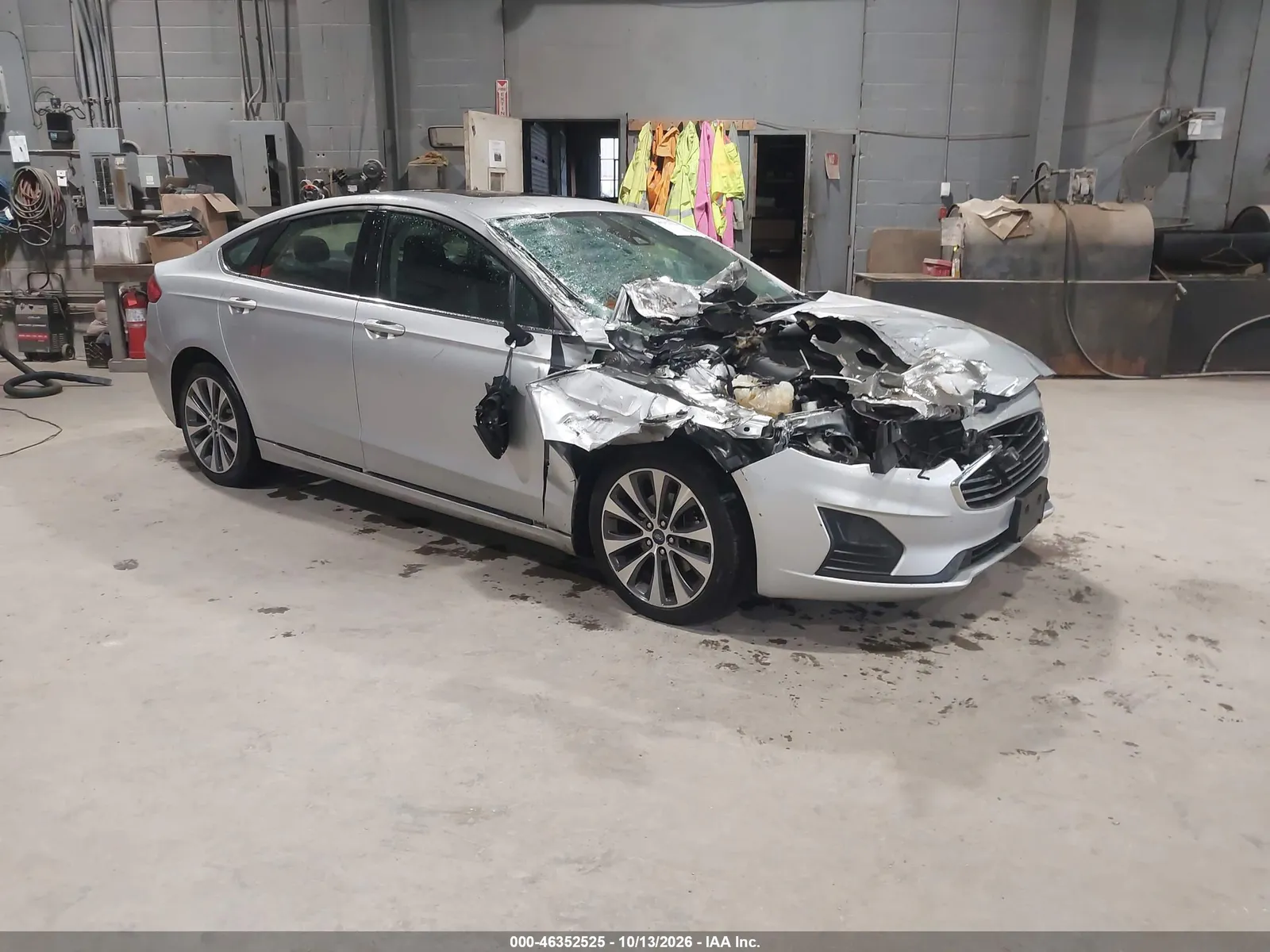 2019 Ford Fusion Se VIN 3FA6P0T91KR259282 фото 1