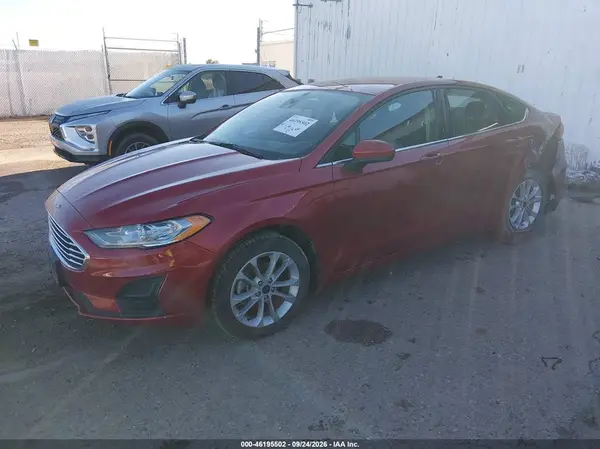 3FA6P0LUXLR190193 — 2020 Ford Fusion, фото 2 с аукциона IAAI, Задняя часть слева
