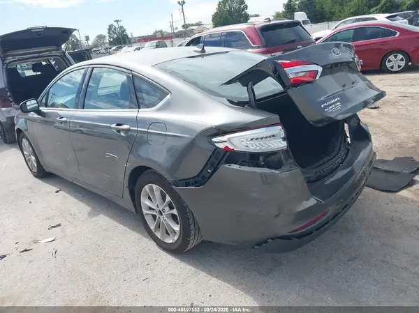 3FA6P0HD8LR162031 — 2020 Ford Fusion, фото 3 с аукциона IAAI, Задняя часть