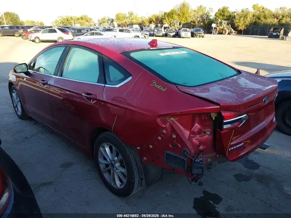 3FA6P0HD2LR145077 — 2020 Ford Fusion, фото 3 с аукциона IAAI, Задняя часть