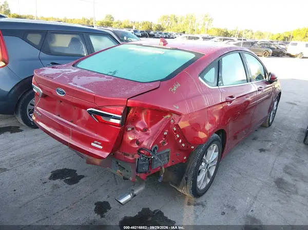 3FA6P0HD2LR145077 — 2020 Ford Fusion, фото 4 с аукциона IAAI, Задняя часть