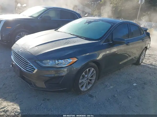 3FA6P0HD2LR122169 — 2020 Ford Fusion, фото 2 с аукциона IAAI, Задняя часть