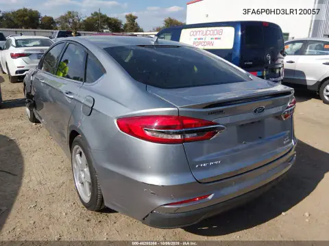 2020 Ford Fusion Se VIN 3FA6P0HD3LR120057 фото 4