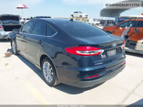 2020 Ford Fusion Se VIN 3FA6P0HDXLR111713 фото 4