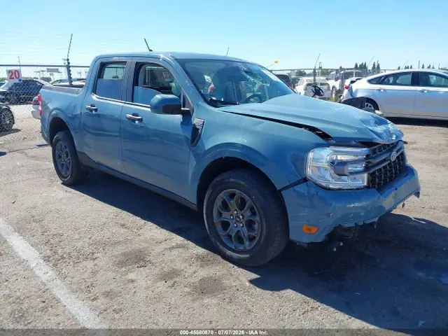 3FTTW8E98PRA99498 — 2023 Ford Maverick XLT, Передняя часть (Front End), фото до ремонта