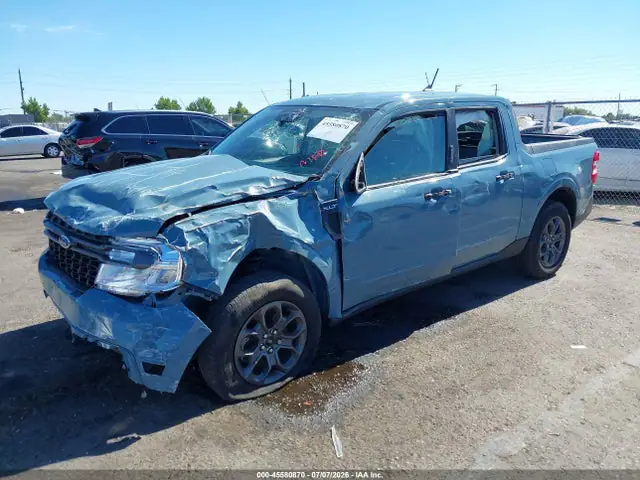 3FTTW8E98PRA99498 — 2023 Ford Maverick XLT, фото 2 с аукциона IAAI 14.10.2026, Передняя часть