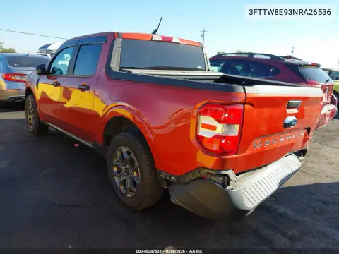 2022 Ford Maverick Xlt VIN 3FTTW8E93NRA26536 фото 4