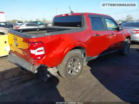 2022 Ford Maverick Xlt VIN 3FTTW8E93NRA26536 фото 5