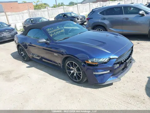 1FATP8UD2L5151455 — 2020 Ford Mustang Convertible, Передняя часть (Front), фото до ремонта