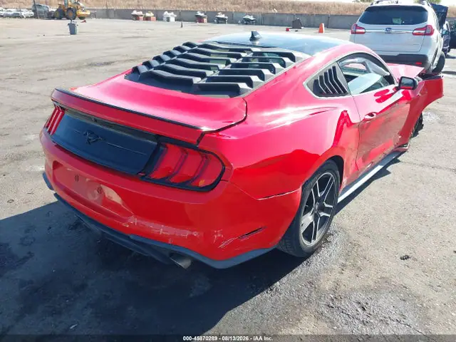 1FA6P8TH0M5120210 — 2021 Ford Mustang Ecoboost Fastback, фото 4 с аукциона IAAI 14.10.2026, Передняя часть