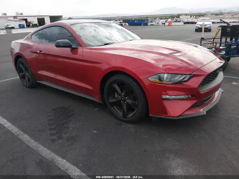 1FA6P8TH8N5133191 — 2022 Ford Mustang Ecoboost Fastback, Передняя часть (Front End), фото до ремонта