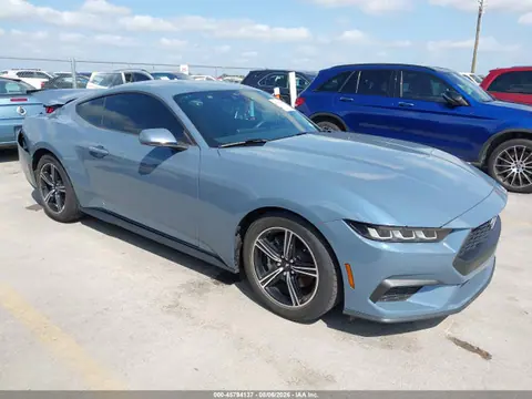 1FA6P8TH2R5118983 — 2024 Ford Mustang Ecoboost Fastback, Задняя часть (Rear), фото до ремонта