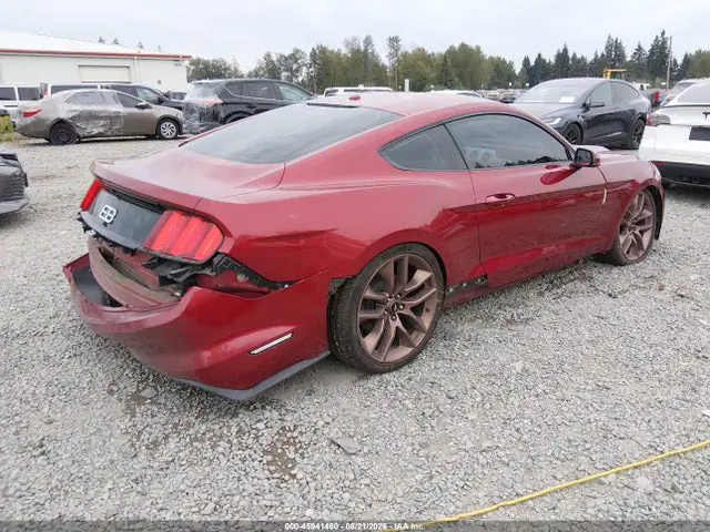 1FA6P8TH8F5427627 — 2015 Ford Mustang Ecoboost Premium, фото 4 с аукциона IAAI 30.09.2026, Передняя и задняя части