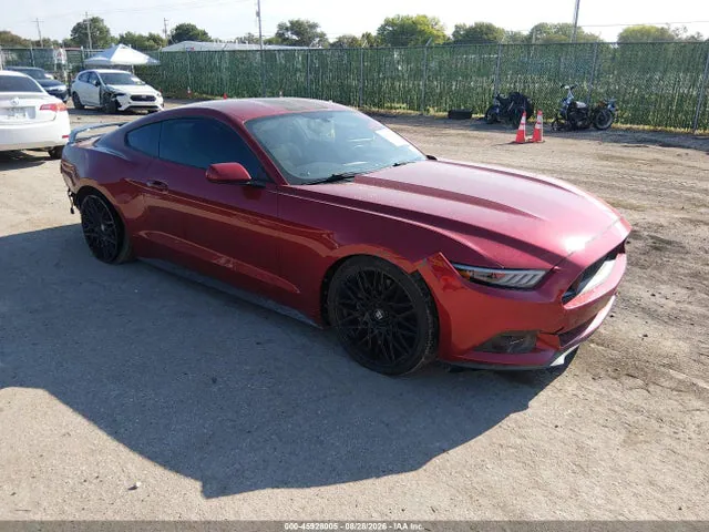 2016 Ford Mustang Ecoboost VIN 1FA6P8TH6G5327477 фото 1