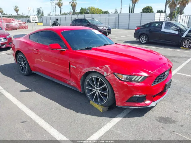 2016 Ford Mustang Ecoboost VIN 1FA6P8TH0G5290605 фото 1