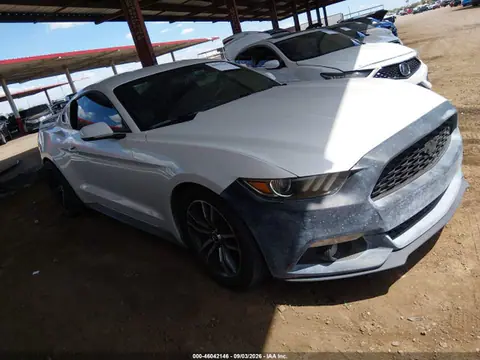 1FA6P8TH0H5227165 — 2017 Ford Mustang Ecoboost, Задняя часть (Rear), фото до ремонта