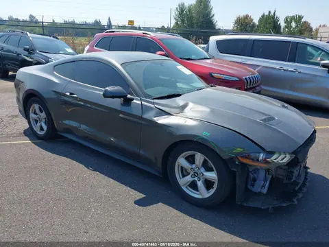 1FA6P8TH1J5123693 — 2018 Ford Mustang Ecoboost, Передняя часть (Front End), фото до ремонта