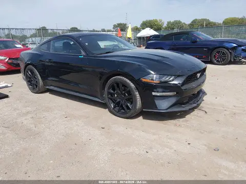1FA6P8TH1J5184574 — 2018 Ford Mustang Ecoboost, Передняя часть (Front End), фото до ремонта