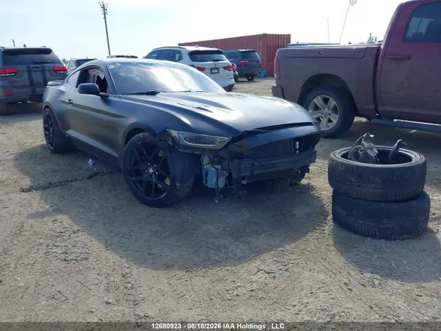 1FA6P8CF9G5297096 — 2016 Ford Mustang GT, Передняя часть (Front), фото до ремонта