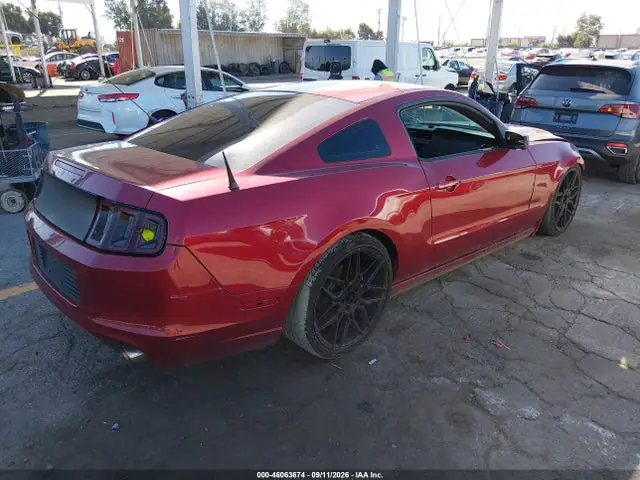 1ZVBP8AM6E5254971 — 2014 Ford Mustang V6, фото 4 с аукциона IAAI 14.10.2026, Передняя часть справа