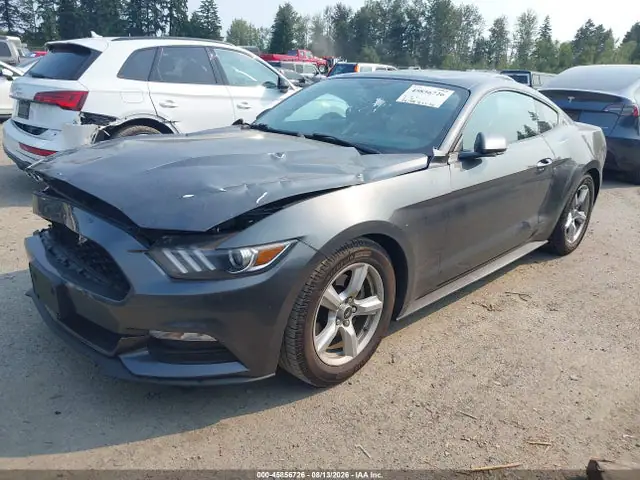 1FA6P8AM9G5295186 — 2016 Ford Mustang V6, фото 2 с аукциона IAAI 14.10.2026, Передняя часть
