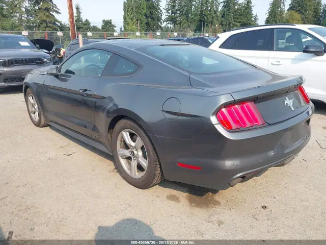 1FA6P8AM9G5295186 — 2016 Ford Mustang V6, фото 3 с аукциона IAAI 14.10.2026, Передняя часть