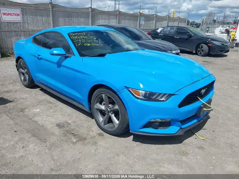 1FA6P8AM8H5345254 — 2017 Ford Mustang V6, Угон (Theft), фото до ремонта