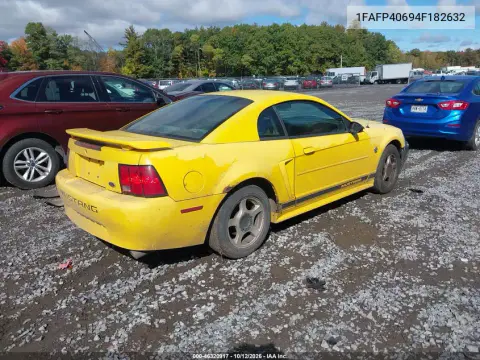 2004 Ford Mustang VIN 1FAFP40694F182632 фото 4