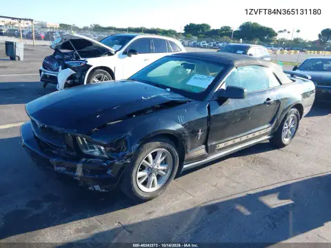1ZVFT84N365131180 — 2006 Ford Mustang, фото 3 с аукциона IAAI, Передняя часть