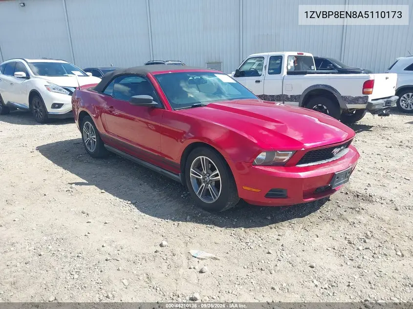 1ZVBP8EN8A5110173 — 2010 Ford Mustang, фото 15 с аукциона IAAI 12.11.2026, Естественный износ