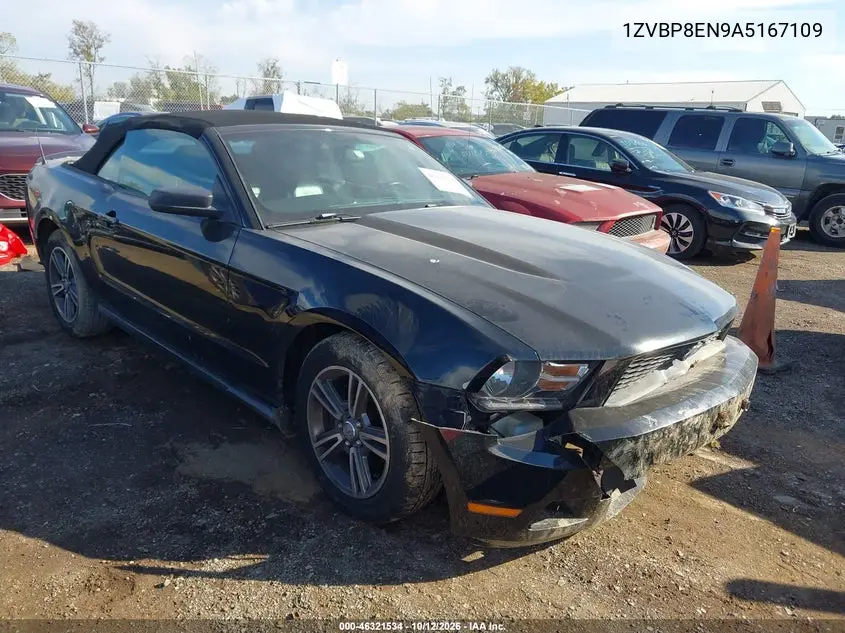 2010 Ford Mustang V6/V6 Premium VIN 1ZVBP8EN9A5167109 фото 2